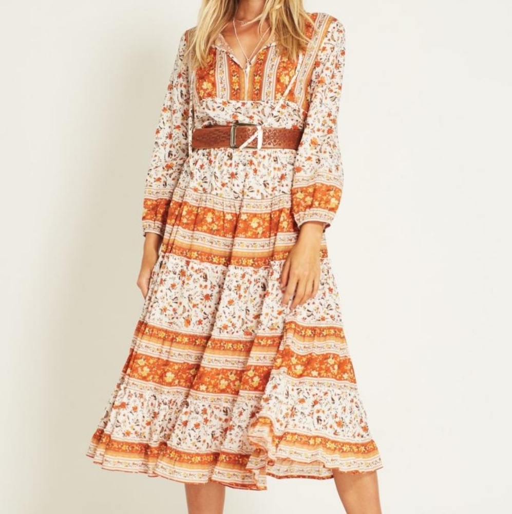 Arnhem "SET" 2pcs orange blossom bloom L / aus 16